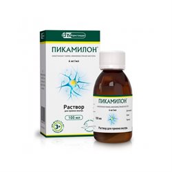Пикамилон Раствор Для Приема Внутрь Флакон Стеклянный В.