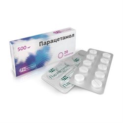 Парацетамол Фармстандарт таблетки 0.5г №20 ФАРМСТАНДАРТ-ЛЕКСРЕДСТВА РОССИЯ купить, цена в аптеке Миницен, инструкция по применению - Аптека Миницен